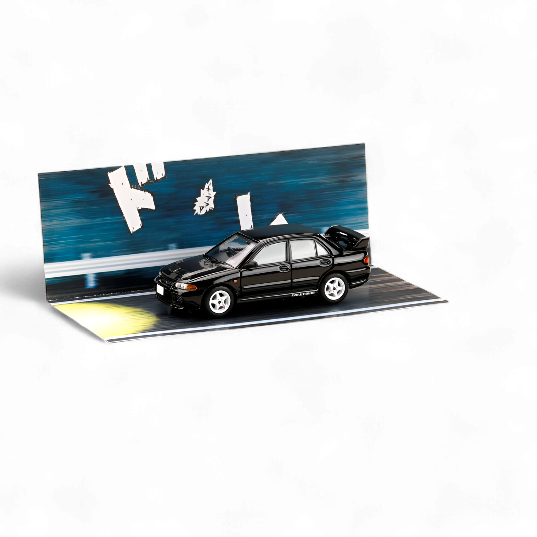 Mitsubishi Lancer Evo III Black 1:64 by Hobby Japan  8