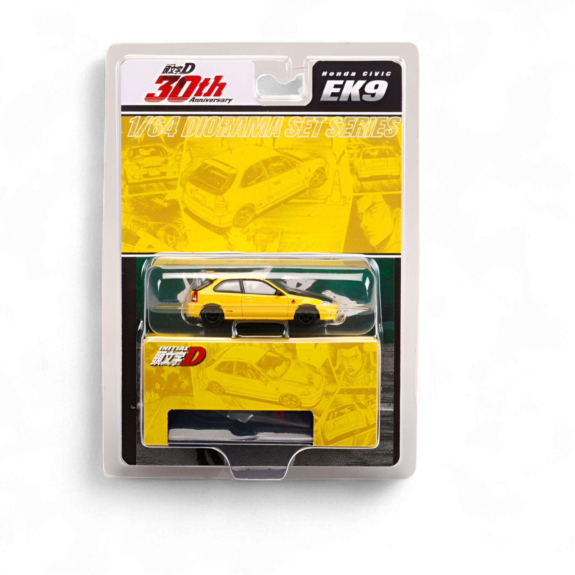 Honda Civic EK9 Yellow 1:64 by Hobby Japan  5