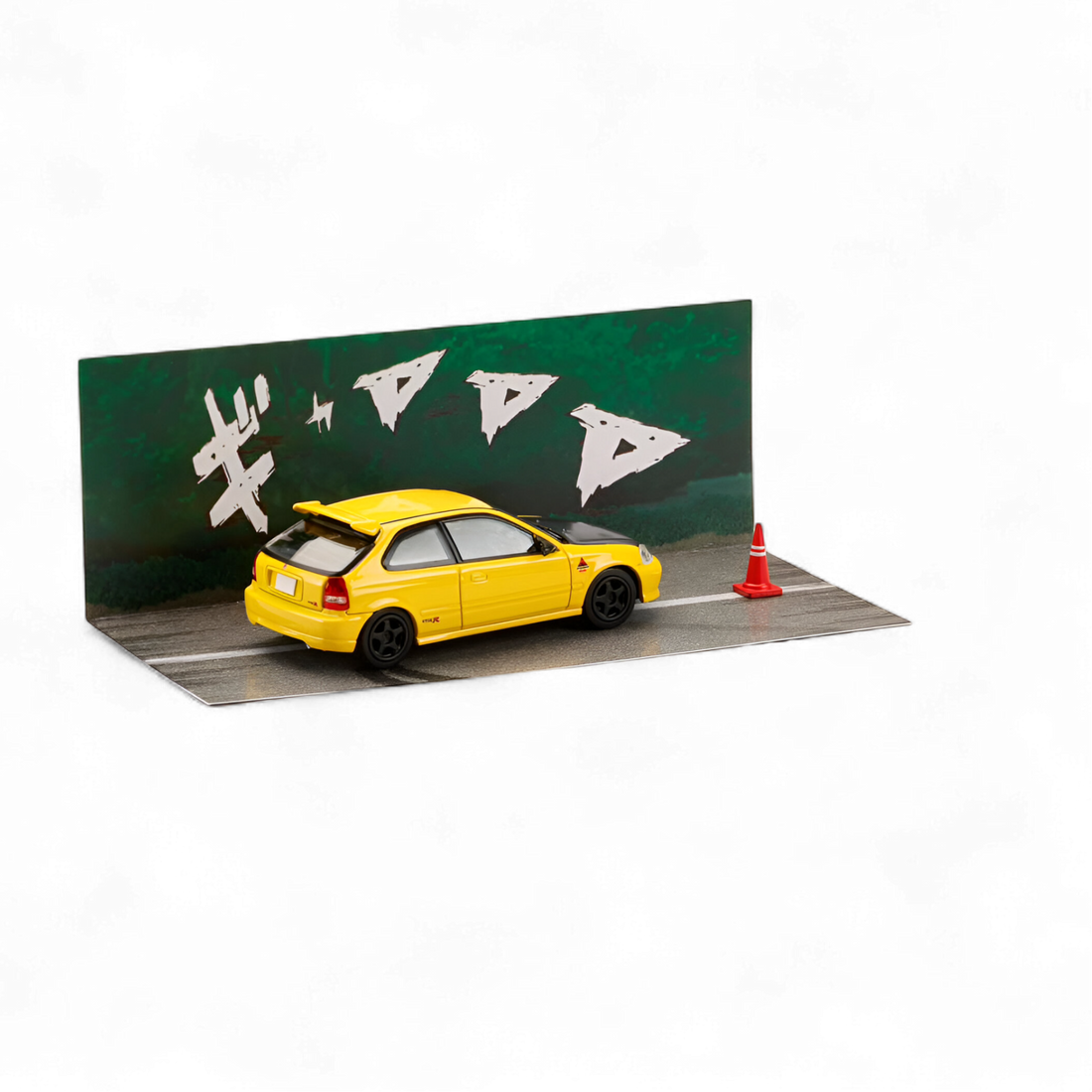 Honda Civic EK9 Yellow 1:64 by Hobby Japan  6