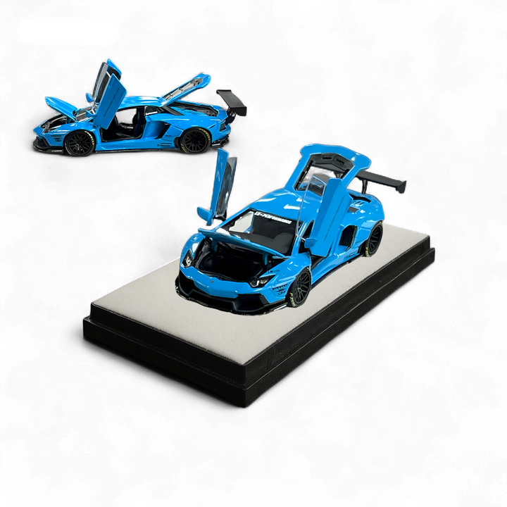 Lamborghini LP700-4 BB Blue 1:64 by Pgm 