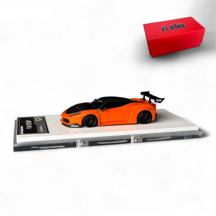 Ferrari 458 LB Wide-Body 1:64 Resin by Flame 