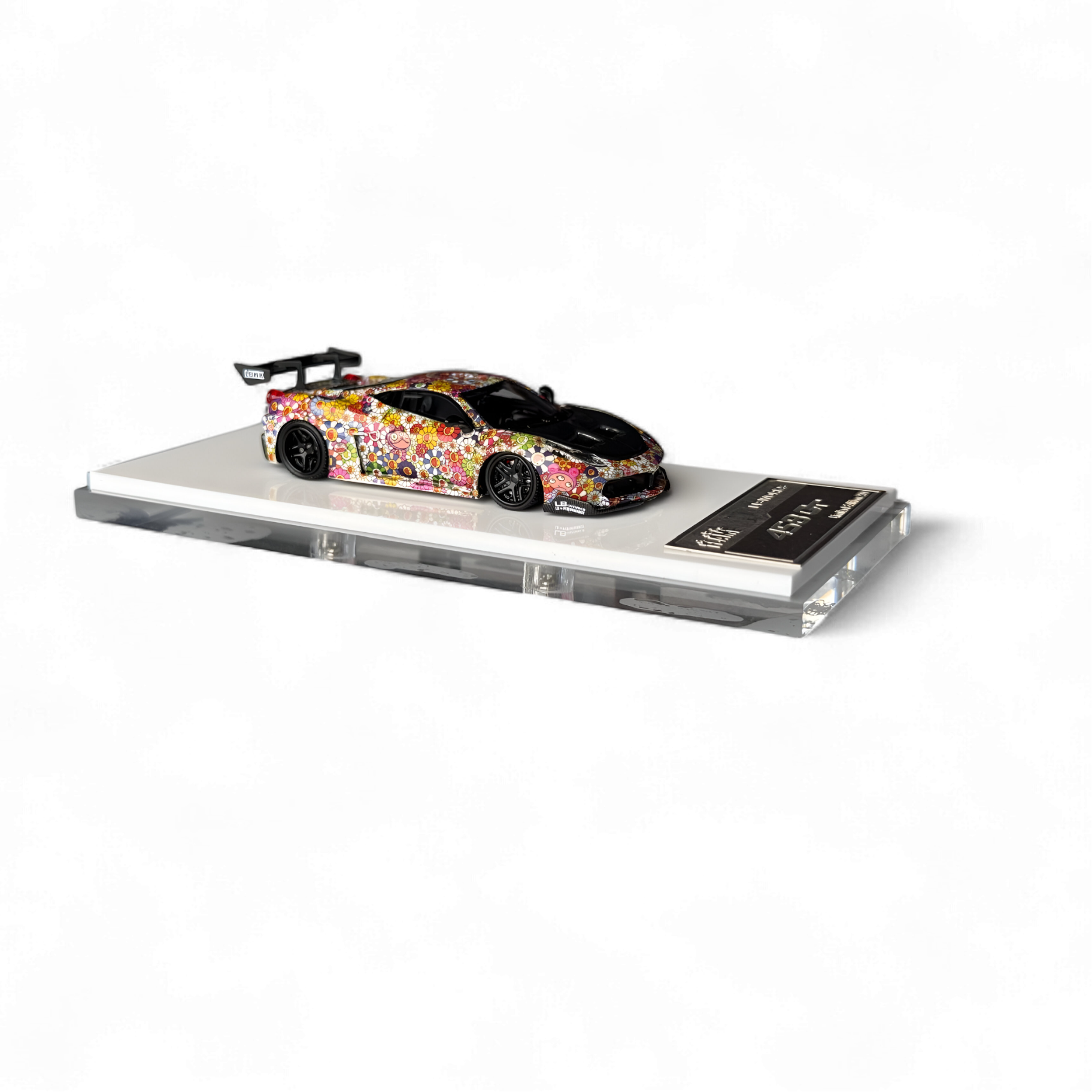 Ferrari 458 GT LB Wide-Body 1:64 Resin by Flame  4