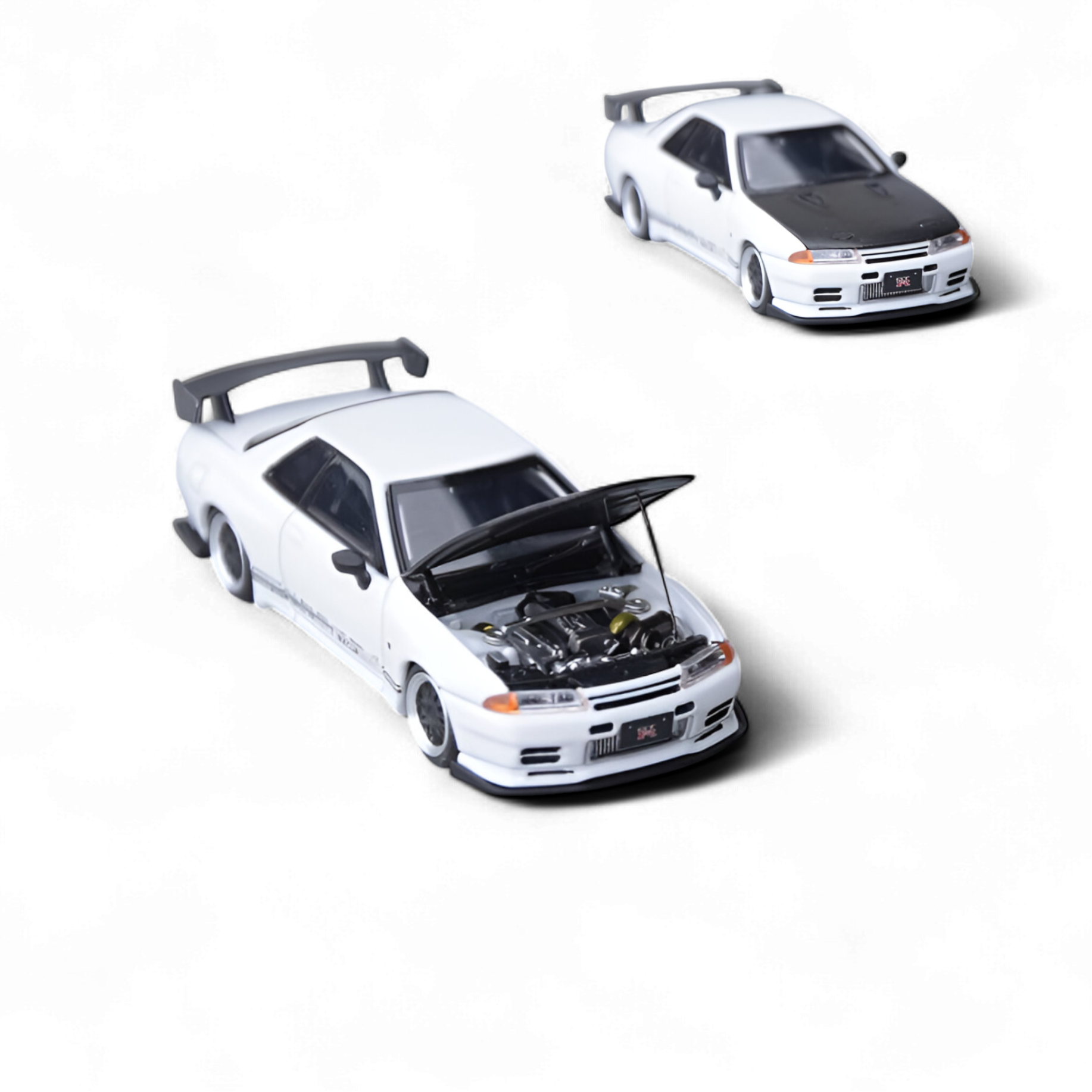 Nissan Skyline GT-R R32 Top Secret Modified VR32 White 1:64 by Focal Horizon