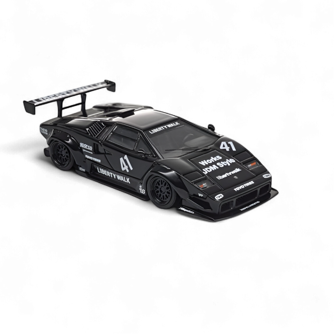Lamborghini Countach Luxury Version Black 1:64 by Vision64  2