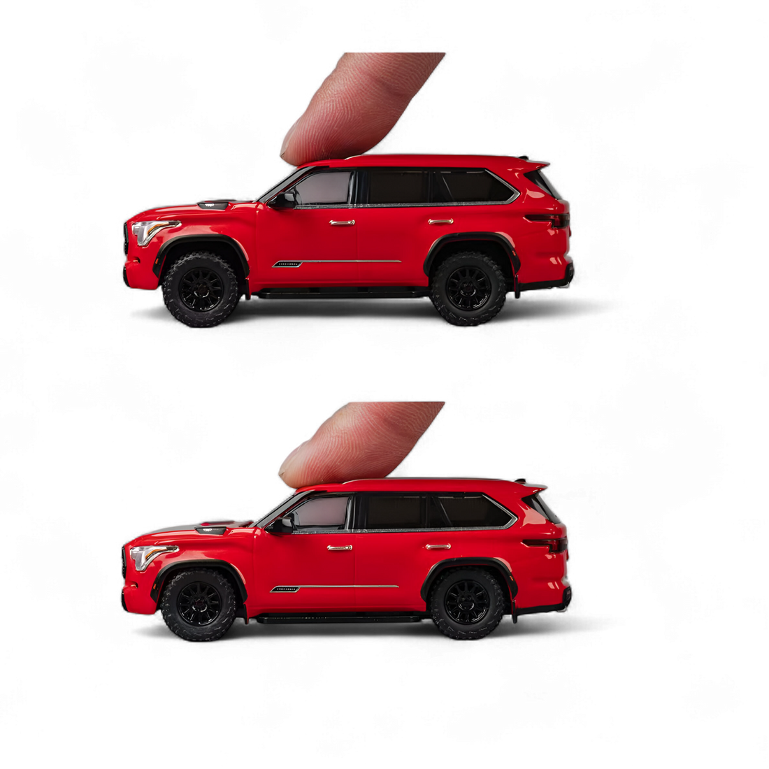 Toyota Sequoia Red 1:64 by CM Model  2