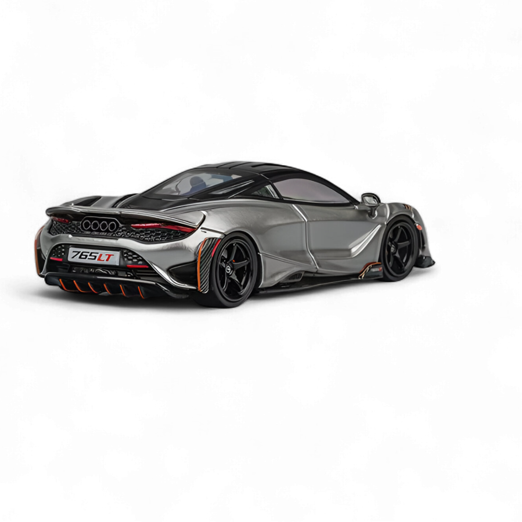McLaren 765LT Silver Gray 1:64 by CM Model  2