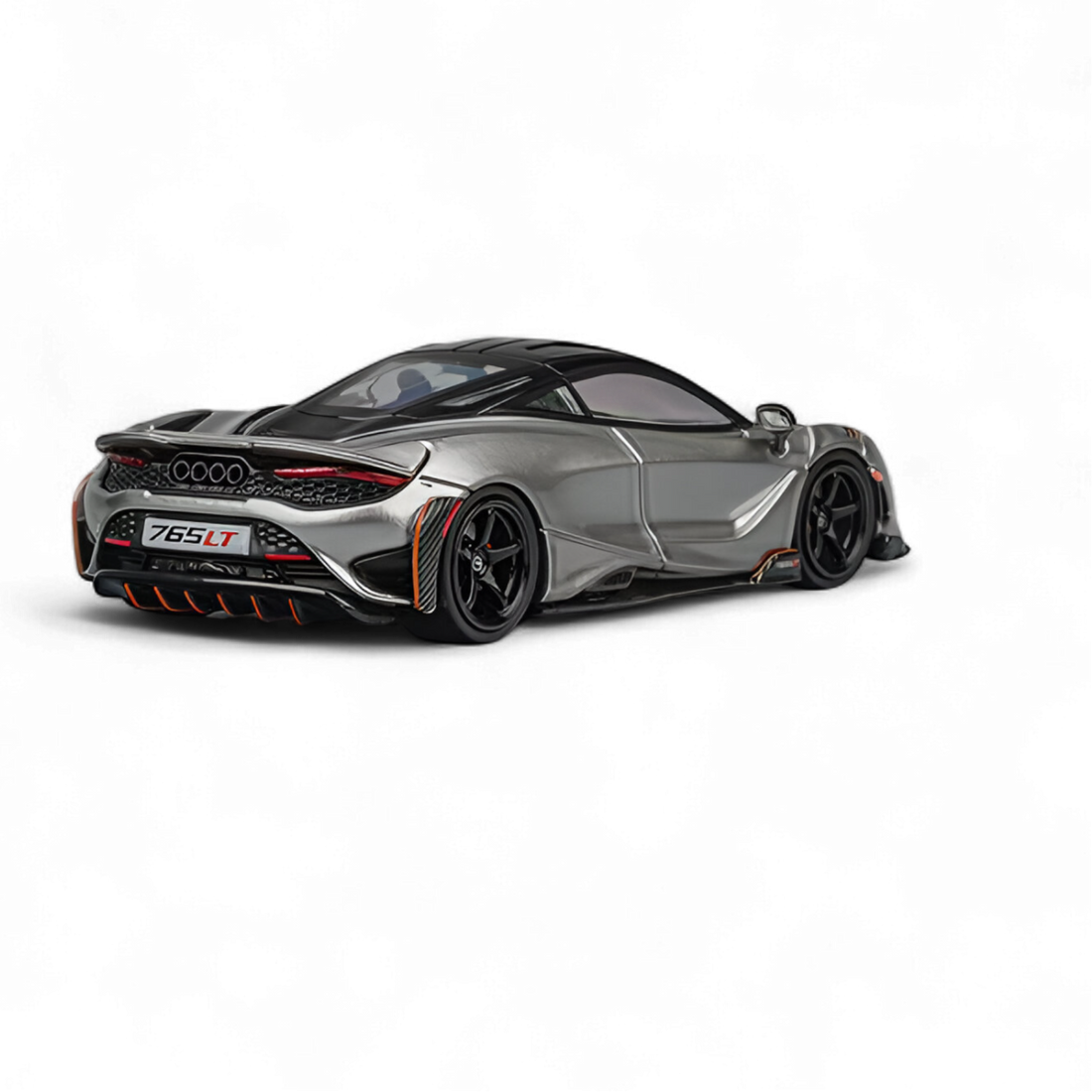 McLaren 765LT Silver Gray 1:64 by CM Model  2