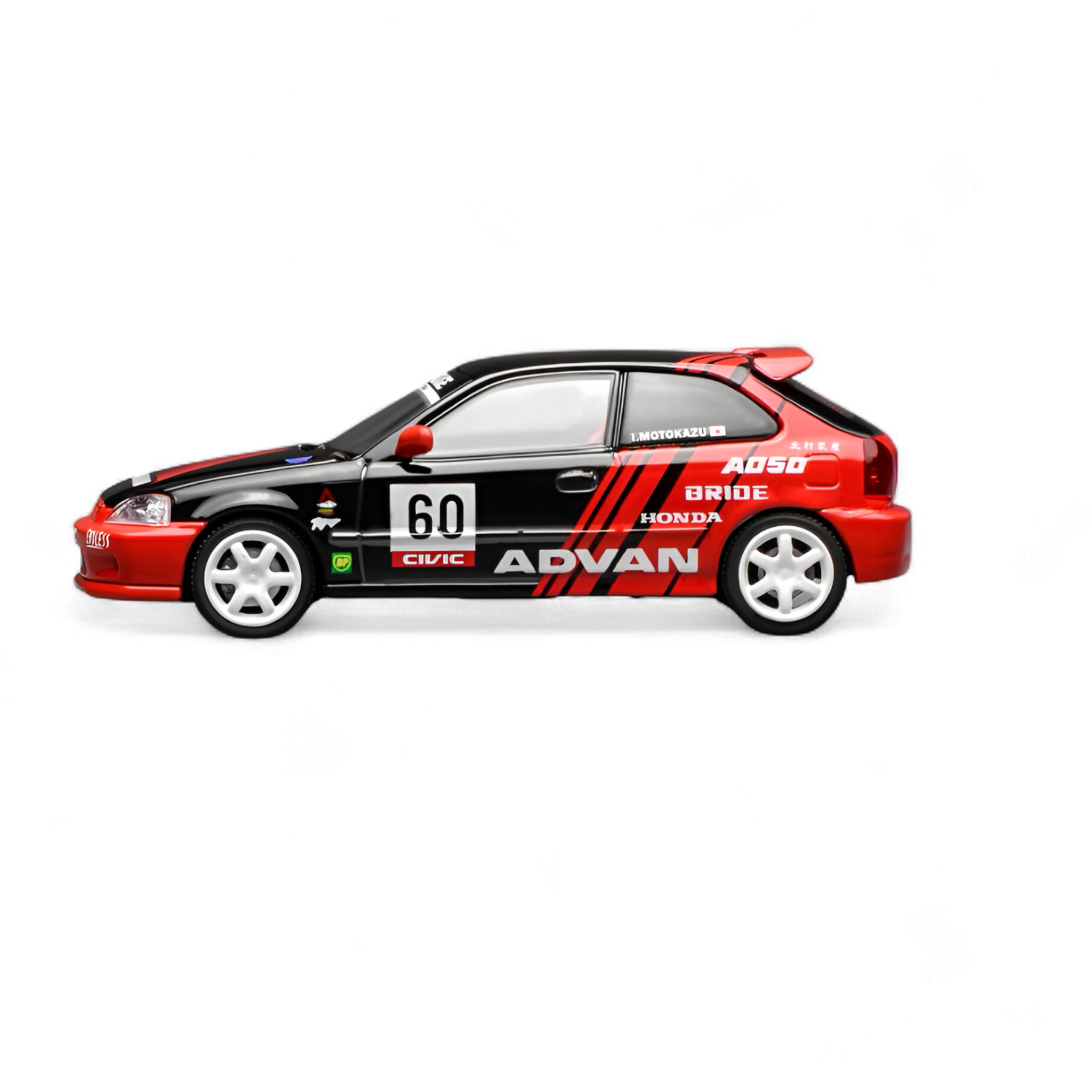 Motorhelix Honda Civic Type R EK9 Advan Livery 1:64 2