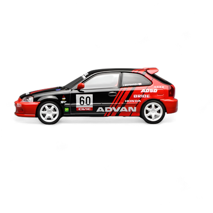 Motorhelix Honda Civic Type R EK9 Advan Livery 1:64 2