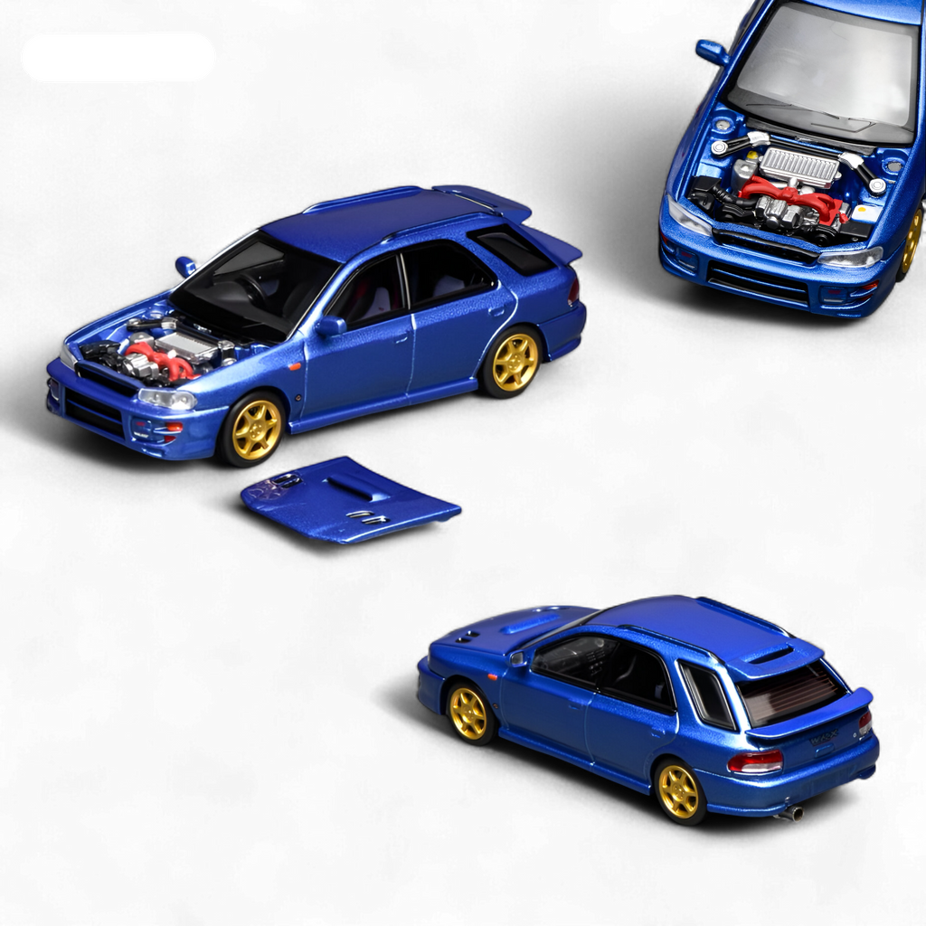 Subaru Impreza Wagon WRX STi 1:64 Diecast Model Car | Motorhelix