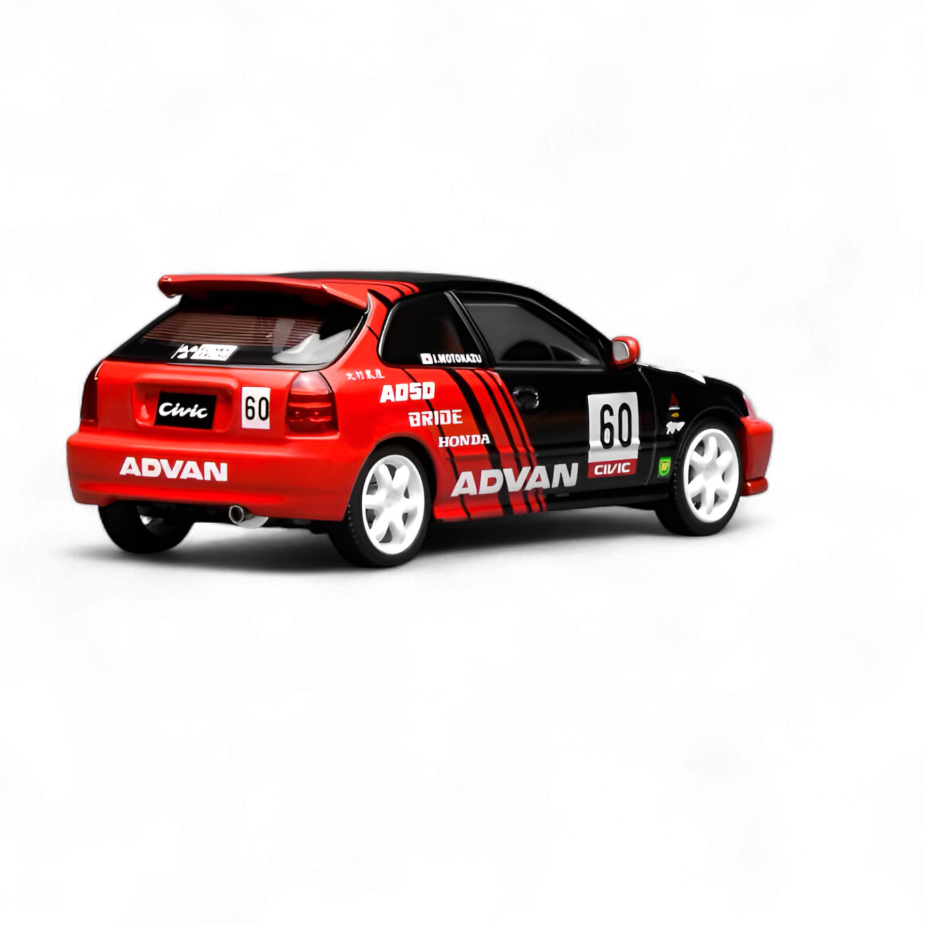 Motorhelix Honda Civic Type R EK9 Advan Livery 1:64 4
