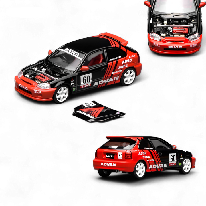 Motorhelix Honda Civic Type R EK9 Advan Livery 1:64