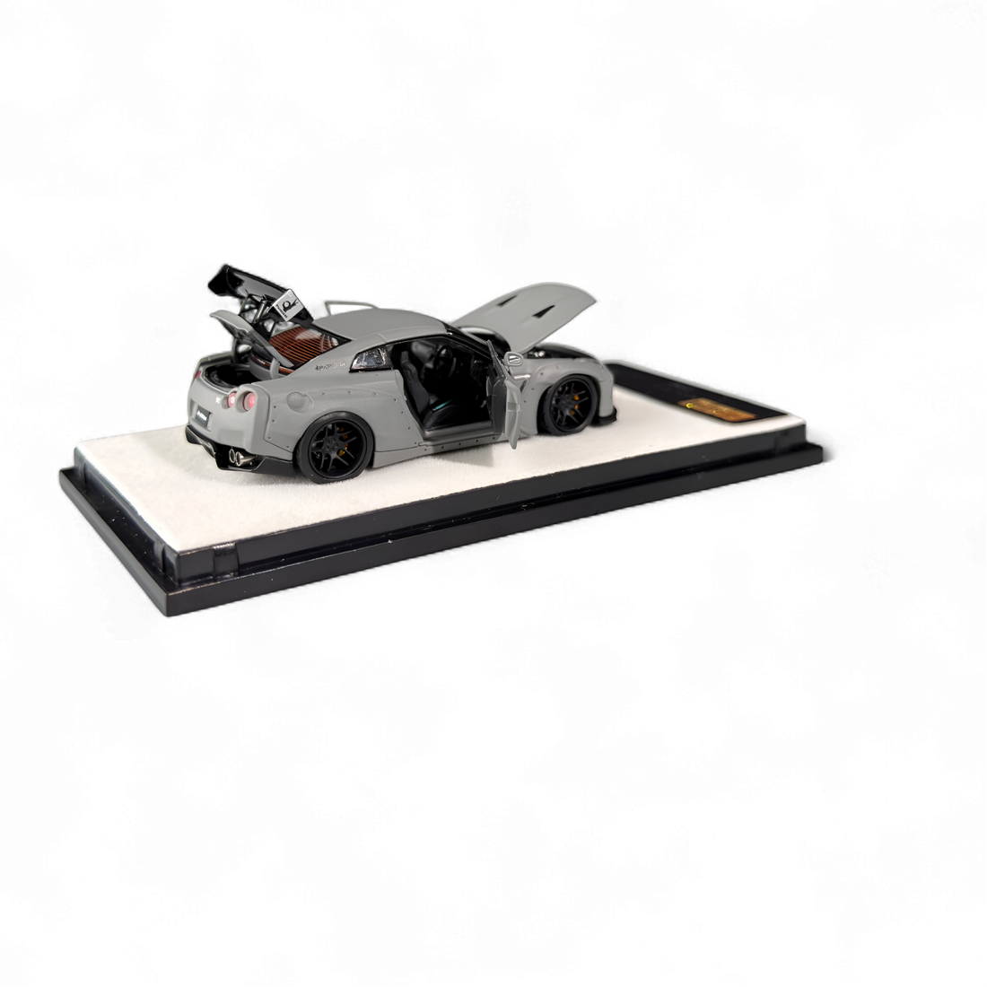 Nissan Rocket Bunny R35 Combat Grey 1:64 by PGM  3