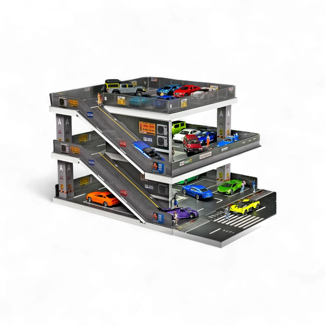 Shou Cang Jia Japanese Ramp Parking Lot 1:64 4