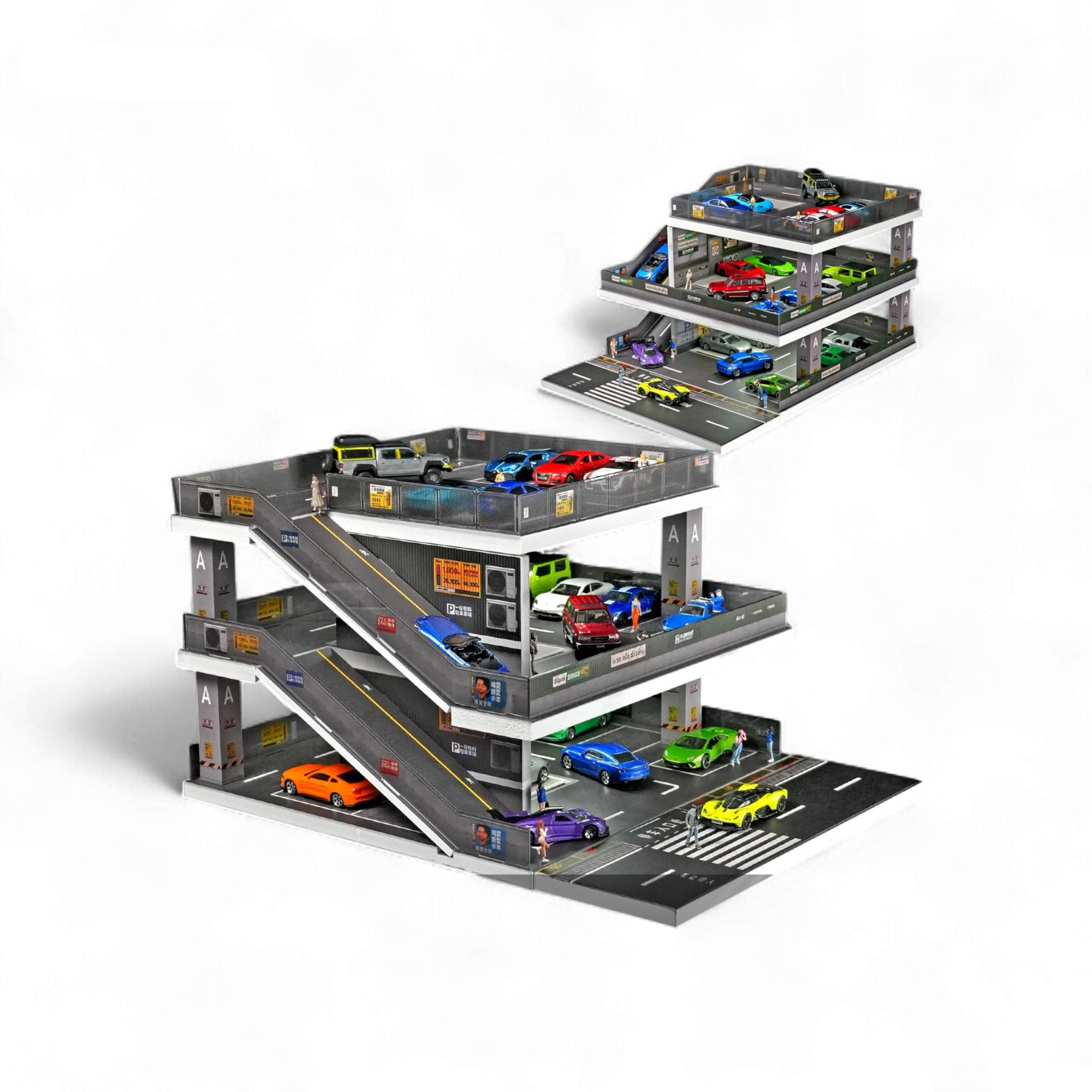 Shou Cang Jia Japanese Ramp Parking Lot 1:64 5