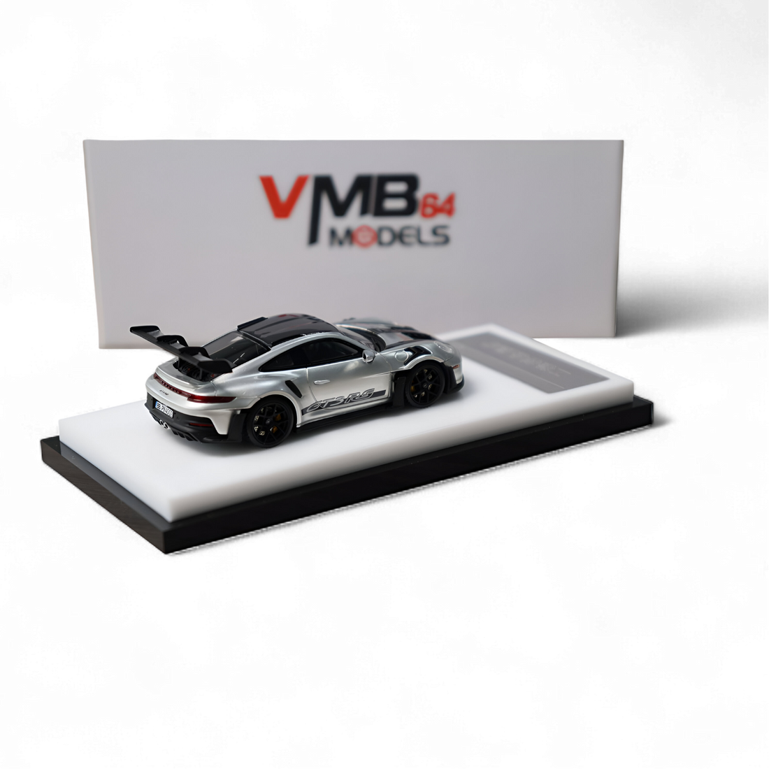 Porsche 992 GT3 RS GT Silver 1:64 by VMB  3