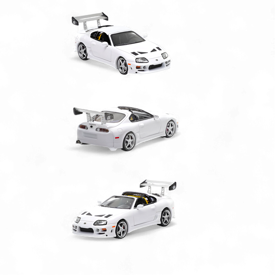 Toyota Supra Targa White 1:64 by Fast Speed  2
