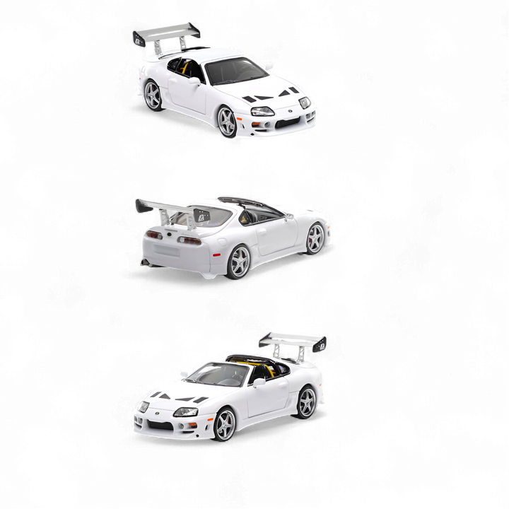 Toyota Supra Targa White 1:64 by Fast Speed  2