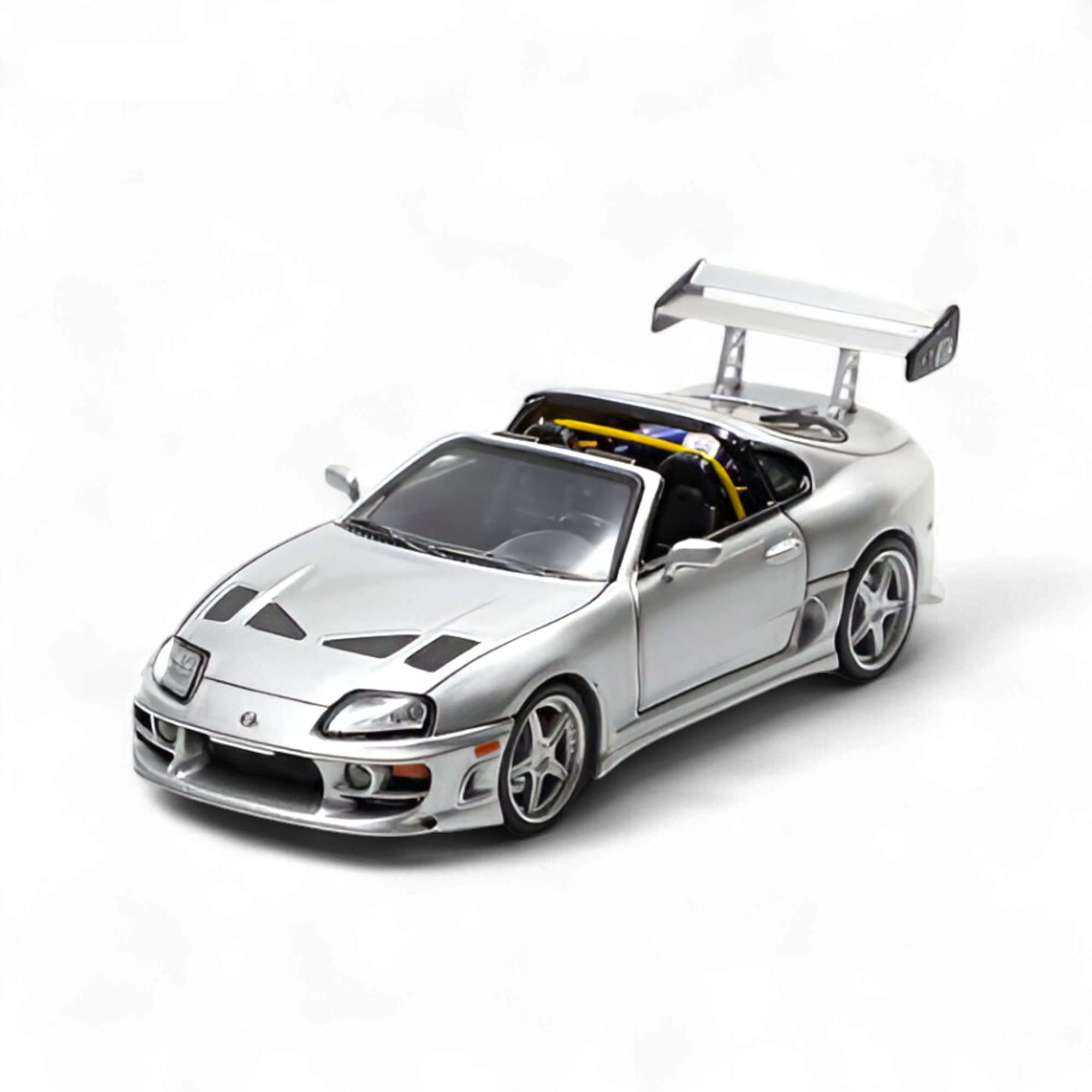 Toyota Supra Targa - Silver 1:64 by Fast Speed 