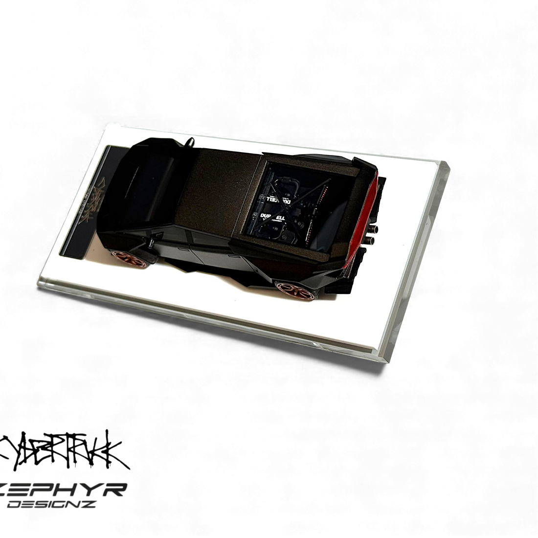 Tesla Cybertruck Custom Widebody - Matte Gray 1:64 by Error404  3