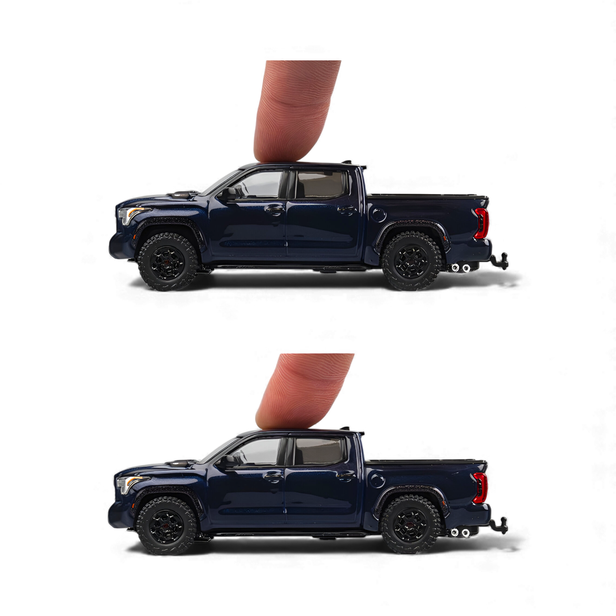 Toyota Tundra Metallic Blue 1:64 by CM MODEL  3