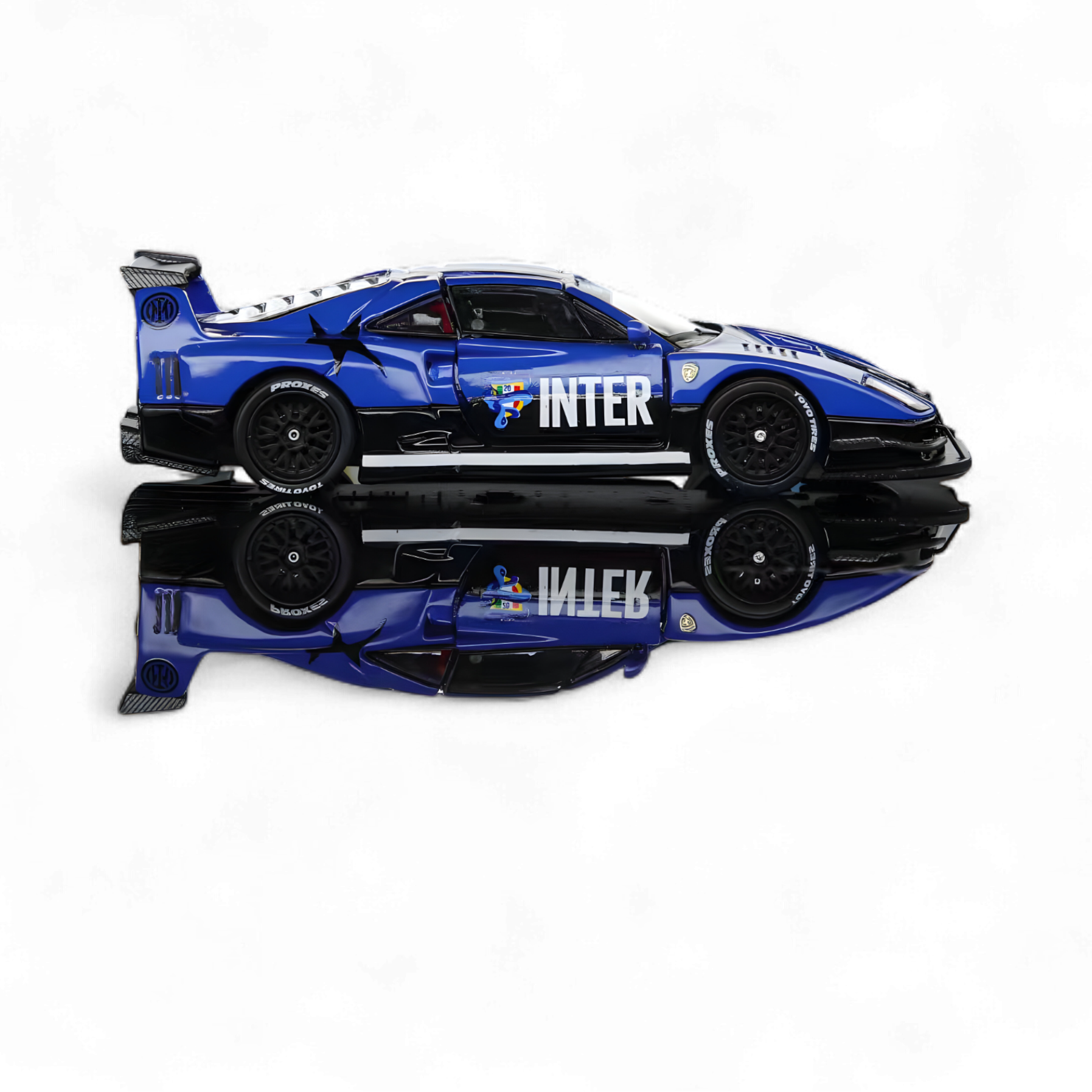 Pandem Civic EG6 Metallic Blue w/ Openable hood 1:64 by Pop Race  3