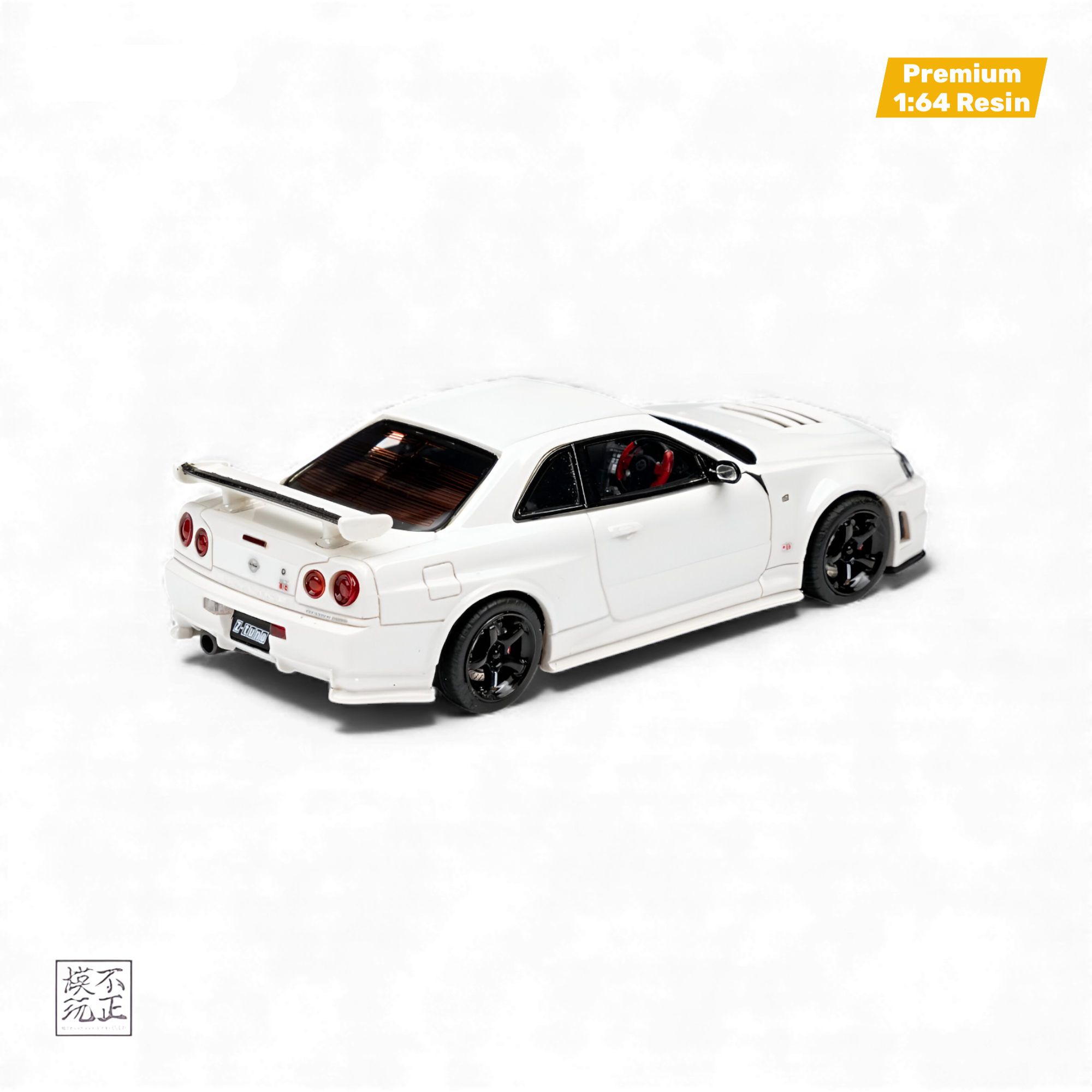 Nissan Skyline GT-R R34 Z-TUNE - Pearl White 1:64 by Cars' Lounge  2