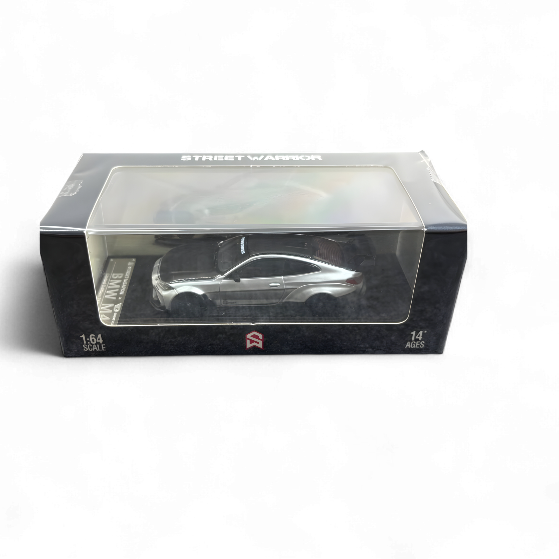 BMW G82 M4 Wide-Body Modified - Alexander Silver 1:64 by SW  2