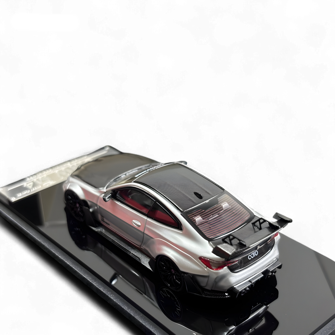BMW G82 M4 Wide-Body Modified - Alexander Silver 1:64 by SW  3