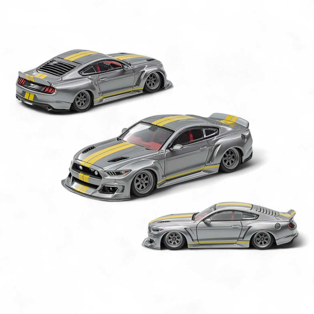 Mustang Widebody Kit 1:64 by Liberty 64 