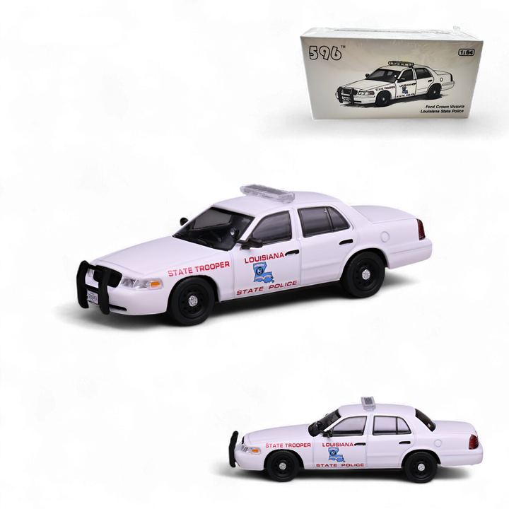 Ford Crown Victoria Louisiana State Police 1:64 by 596 