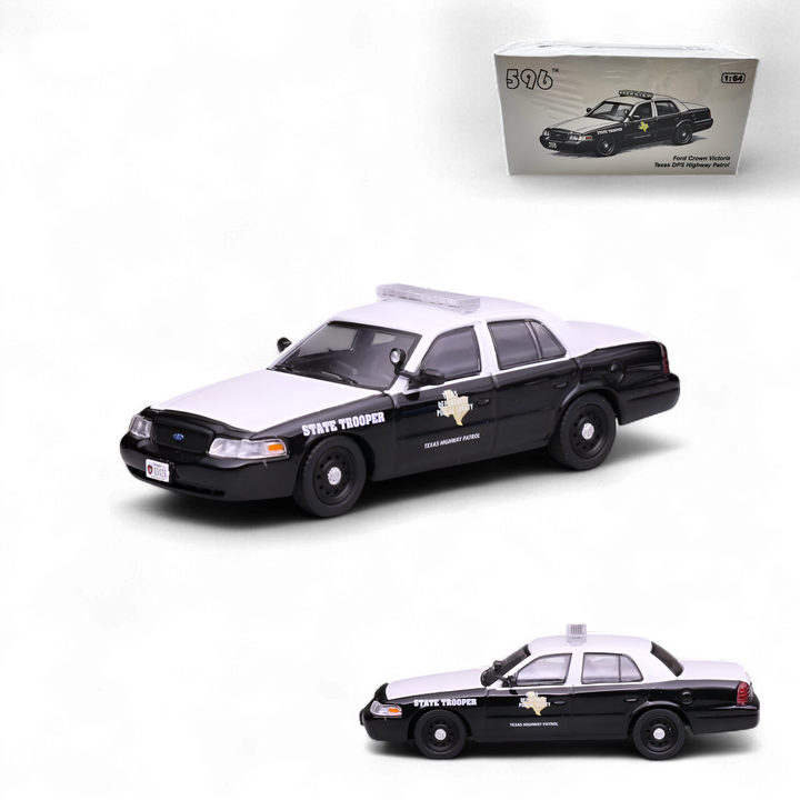 Ford Crown Victoria Texas DPS Highway Patrol 1:64 by 596 