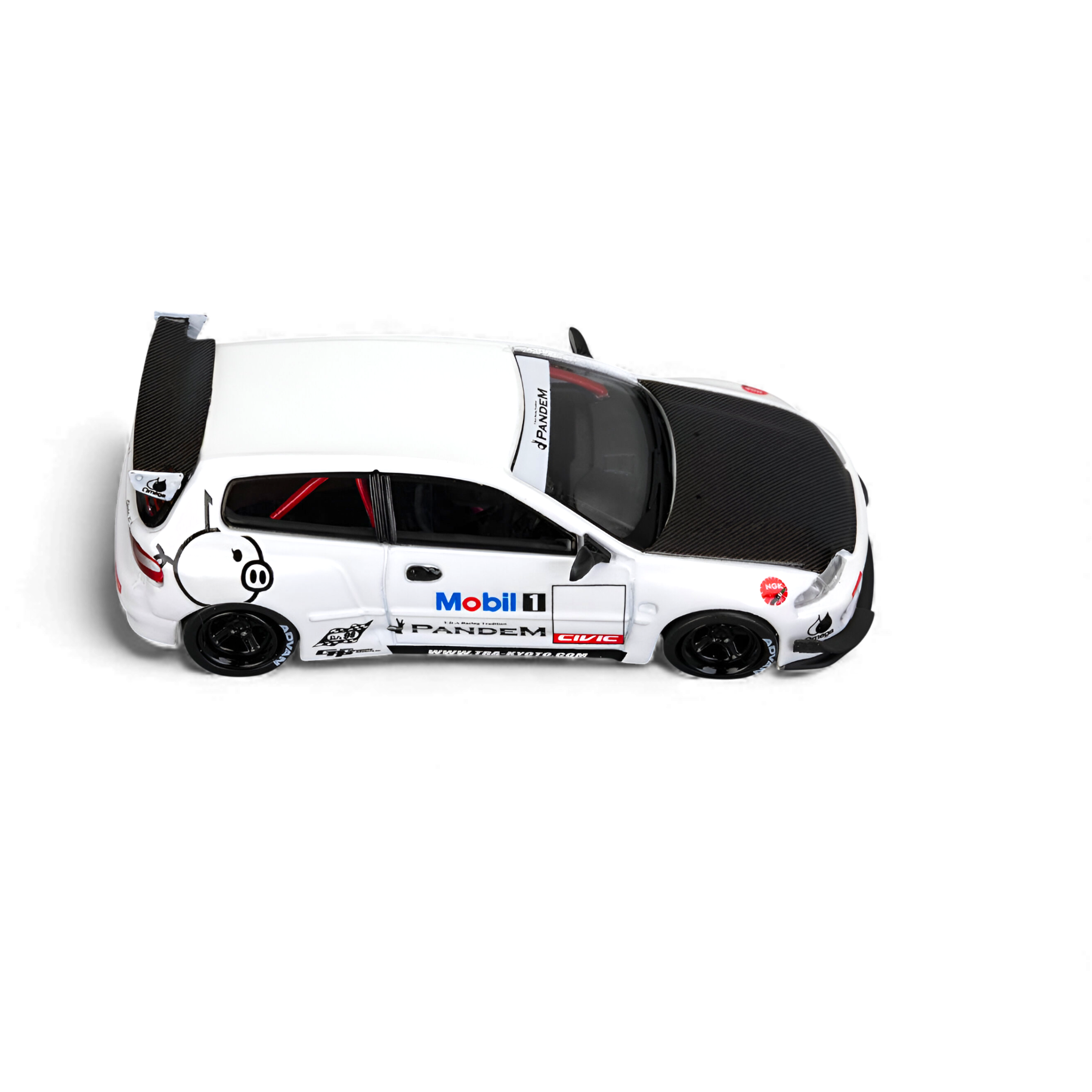 Honda Civic EG6 Mobil 1 Livery 1:64 by Et Model  3