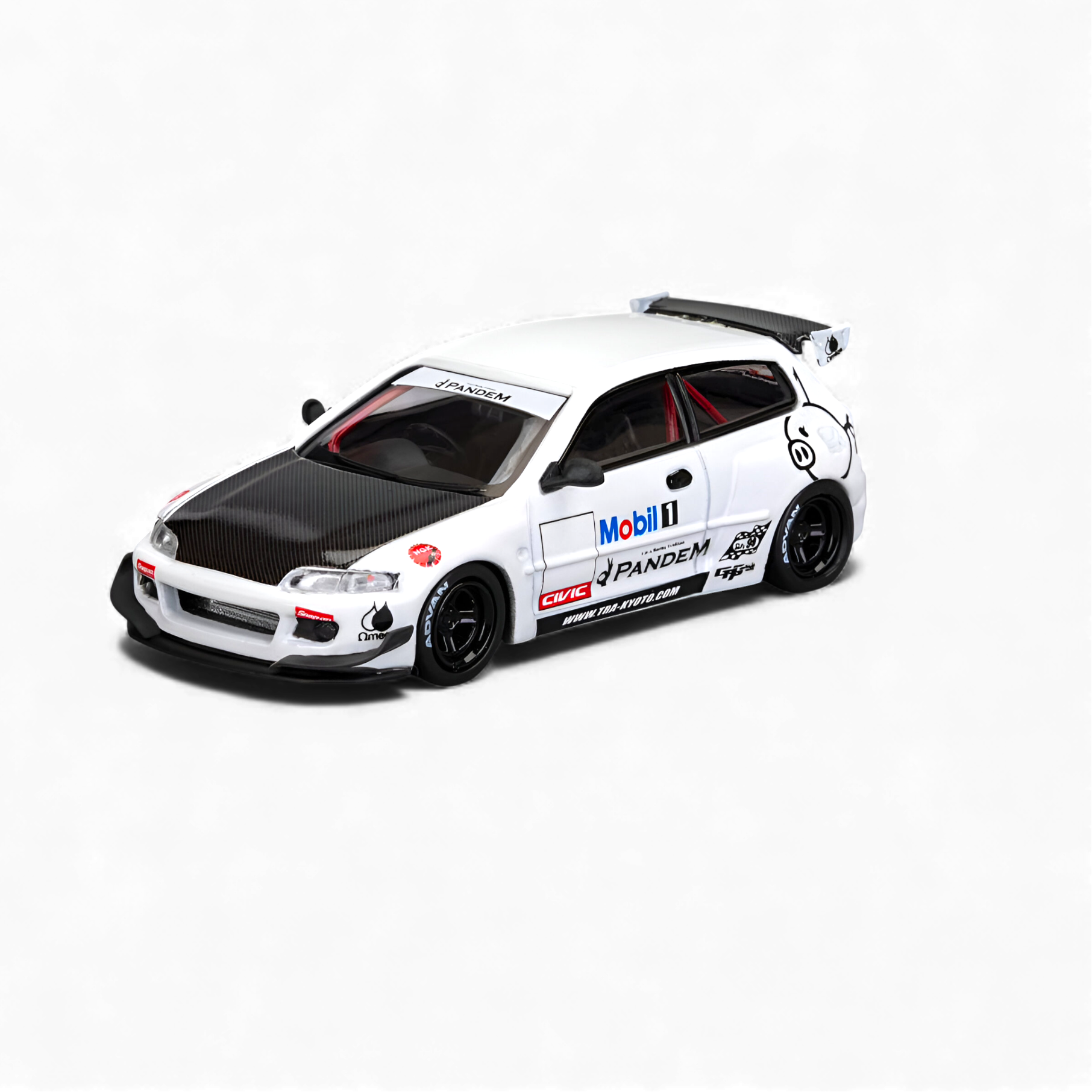 Honda Civic EG6 Mobil 1 Livery 1:64 by Et Model  5