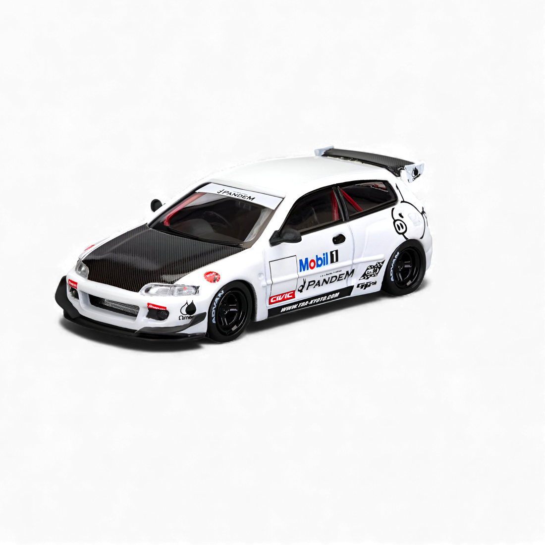 Honda Civic EG6 Mobil 1 Livery 1:64 by Et Model  5