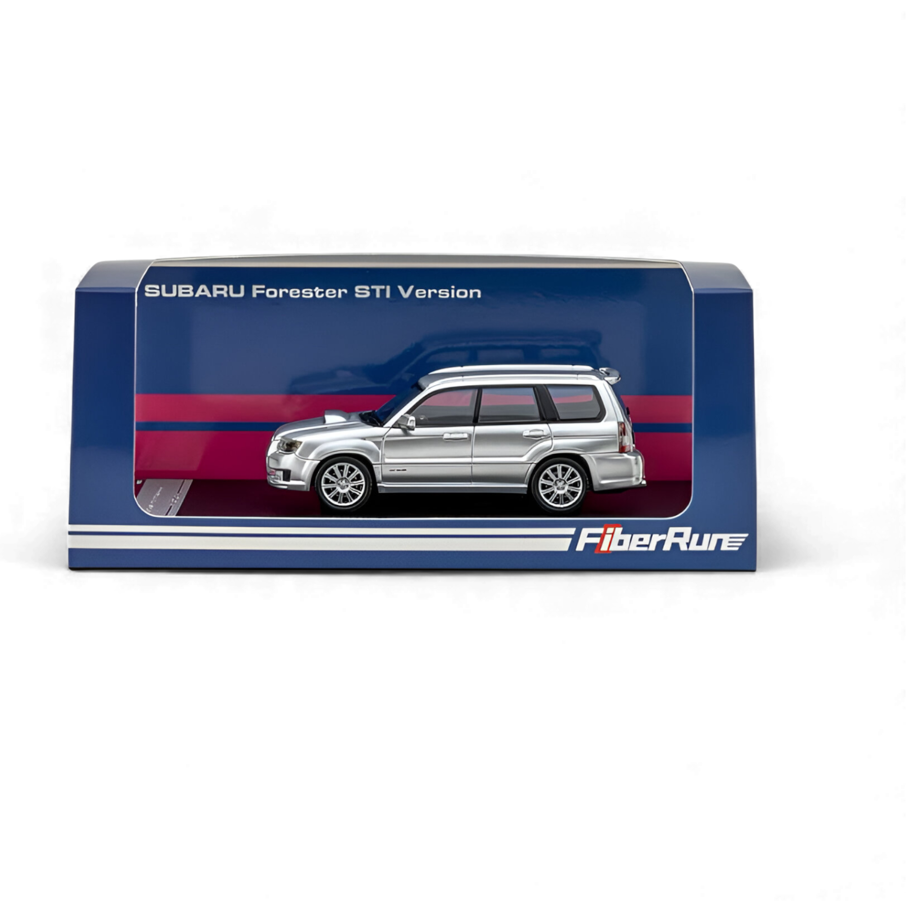 Subaru Forester Silver 1:64 by Fiberrun  4