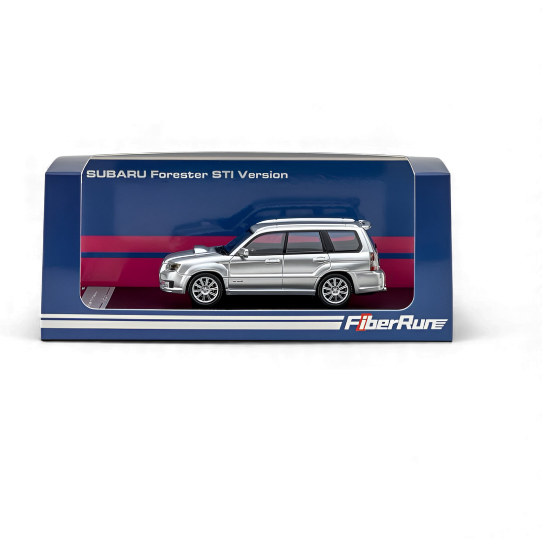 Subaru Forester Silver 1:64 by Fiberrun  4