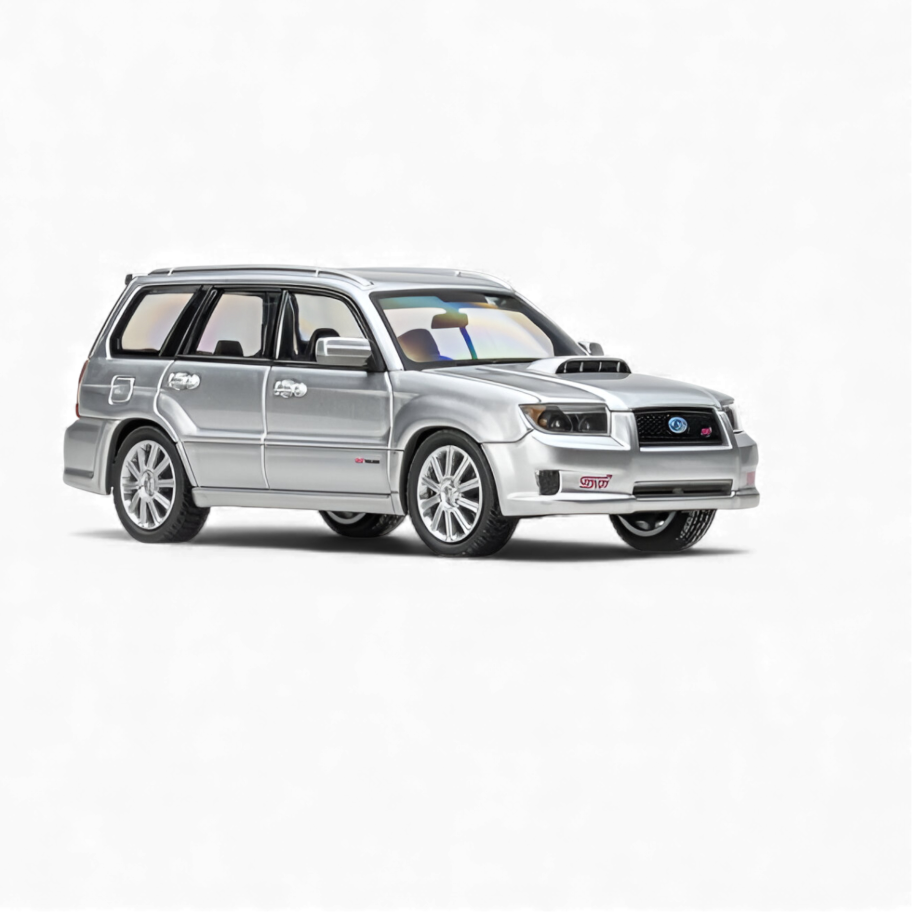 Subaru Forester Silver 1:64 by Fiberrun  7