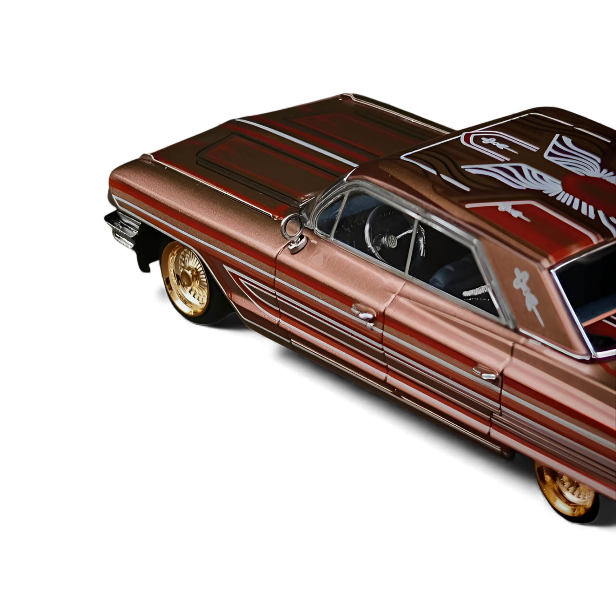 Cadillac Diwei Metallic Red Copper 1:64 by MK Miniatures  2