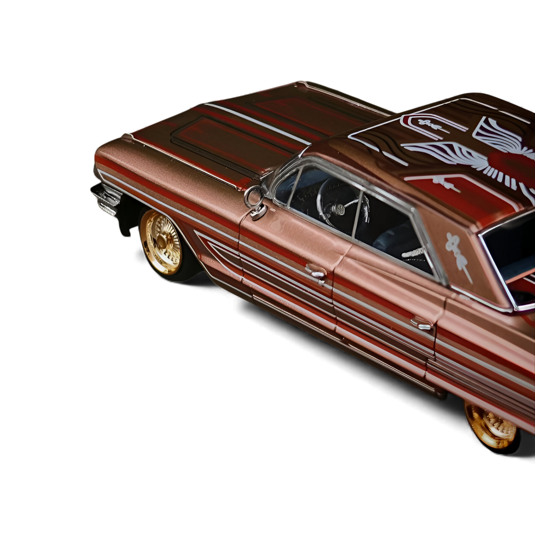 Cadillac Diwei Metallic Red Copper 1:64 by MK Miniatures  2