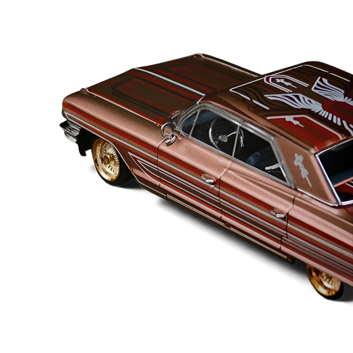 Cadillac Diwei Metallic Red Copper 1:64 by MK Miniatures  2