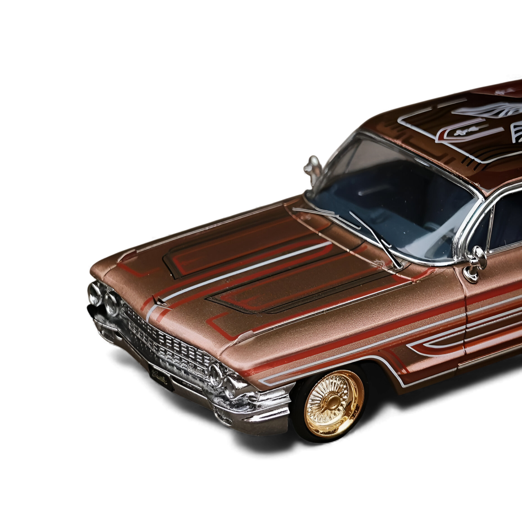 Cadillac Diwei Metallic Red Copper 1:64 by MK Miniatures  5
