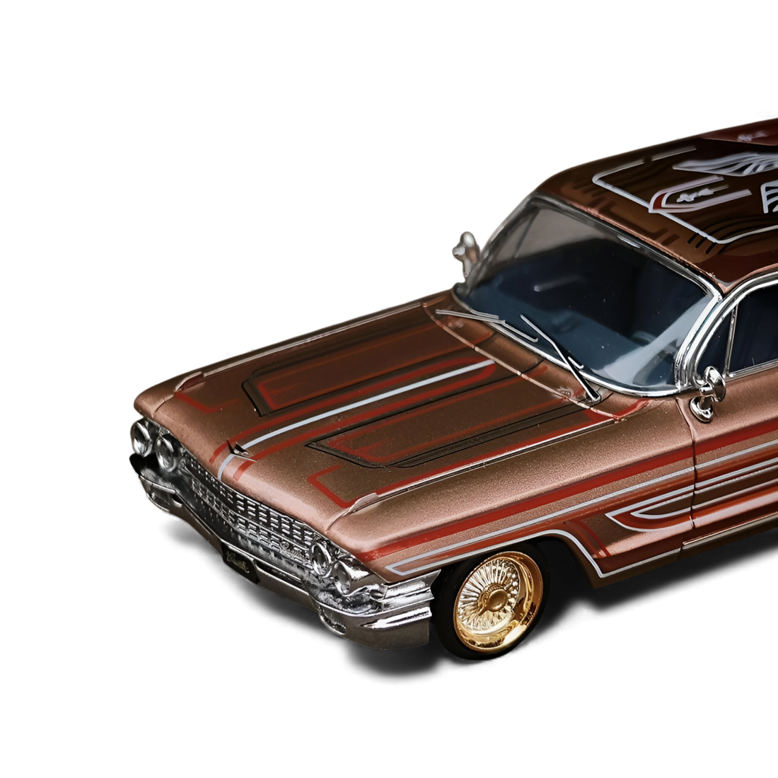 Cadillac Diwei Metallic Red Copper 1:64 by MK Miniatures  5