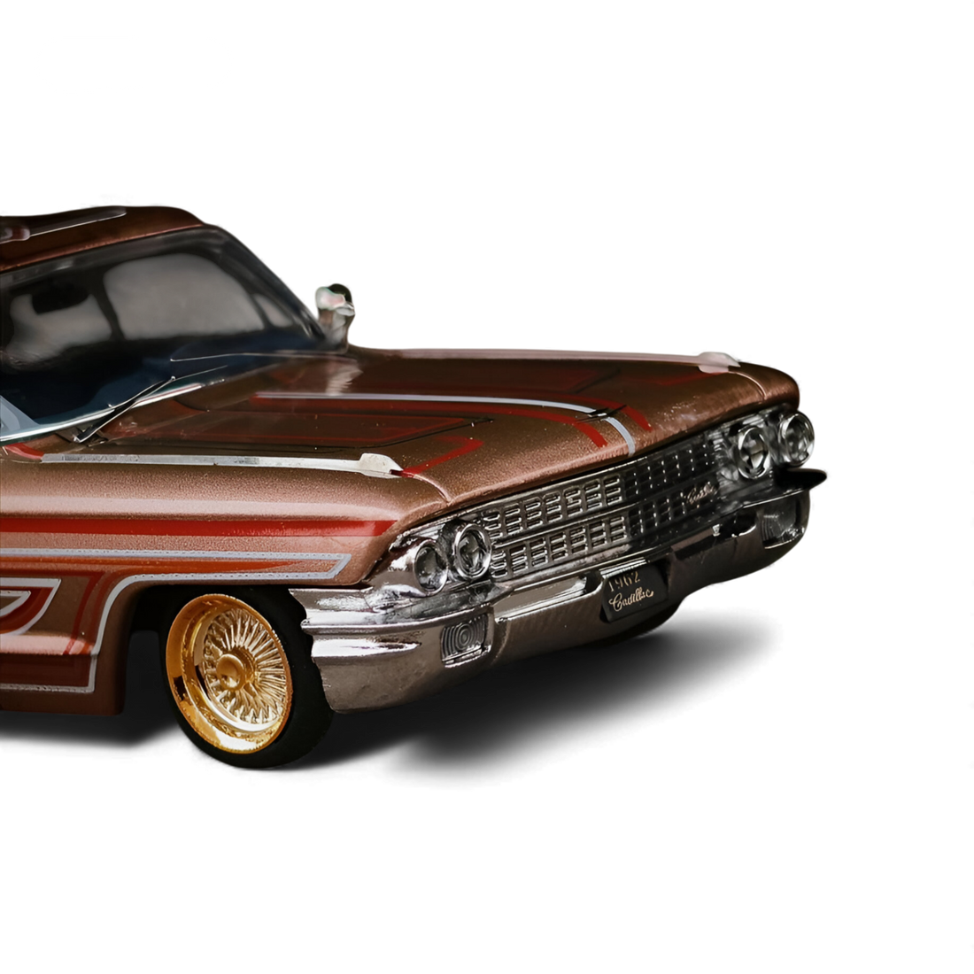 Cadillac Diwei Metallic Red Copper 1:64 by MK Miniatures  7