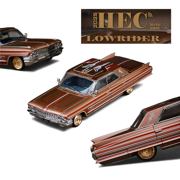 Cadillac Diwei Metallic Red Copper 1:64 by MK Miniatures 