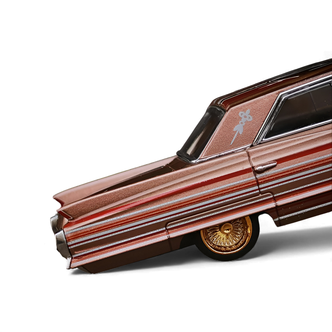 Cadillac Diwei Metallic Red Copper 1:64 by MK Miniatures 9