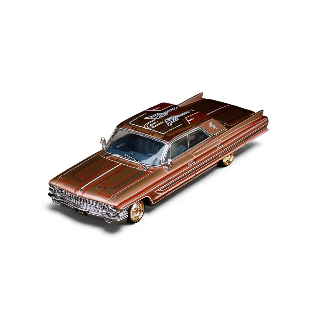 Cadillac Diwei Metallic Red Copper 1:64 by MK Miniatures  8