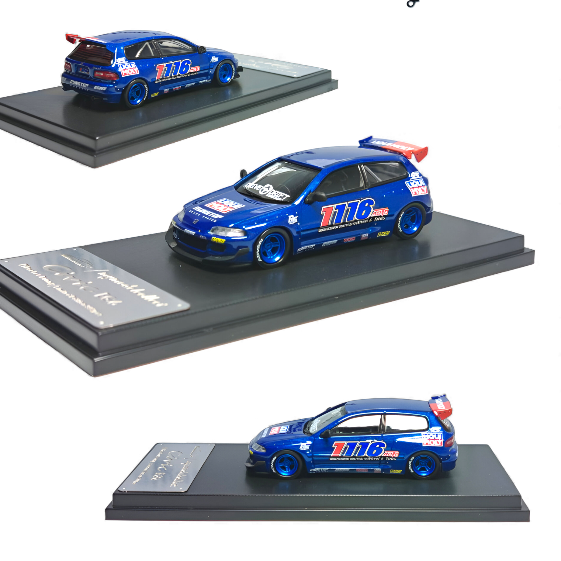MC Honda Civic EG6 Thailand Special Custom 1:64