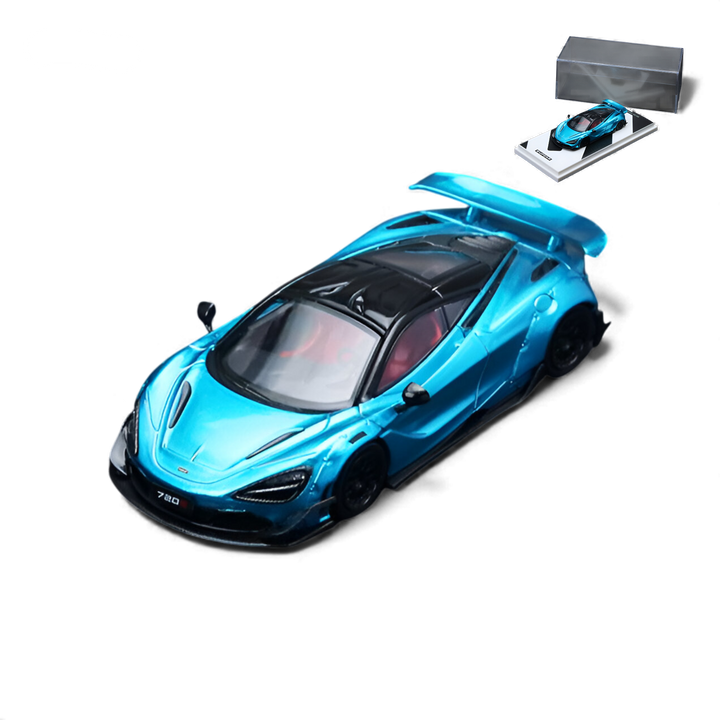 McLaren 720S Bright Blue 1:64 by SC