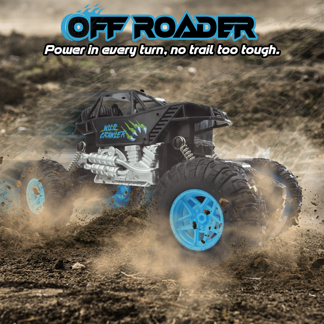 Wild Crawler Remote Control (RC) Monster Truck by USA Toyz 2